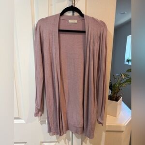 Women’s Lavender Cardigan Sweater